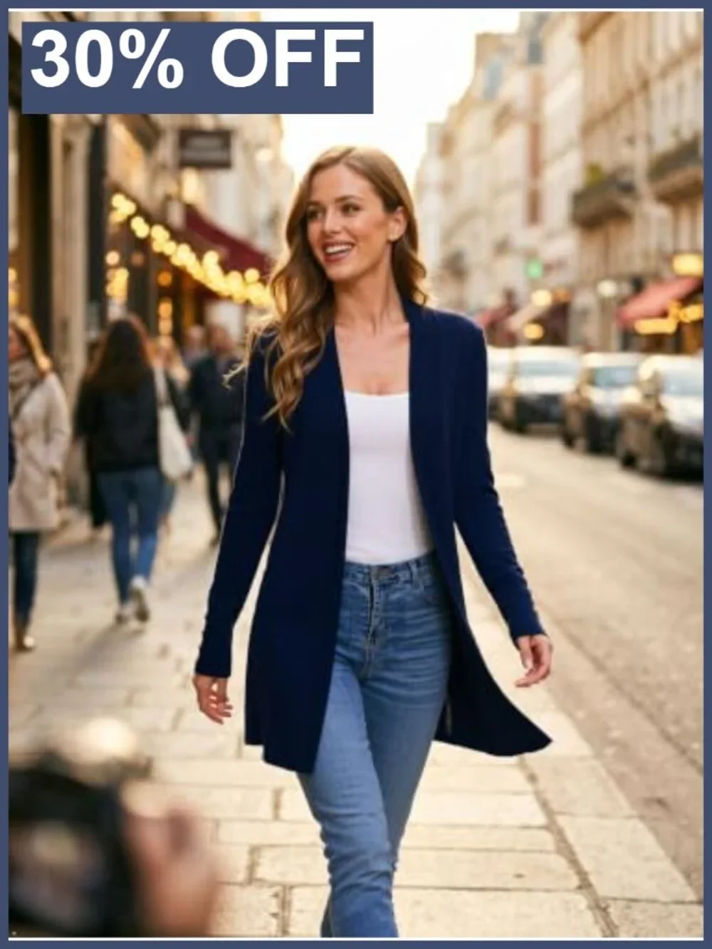 Open Front Long Cardigan Sweater Dressy Casual Knit Lightweight_2